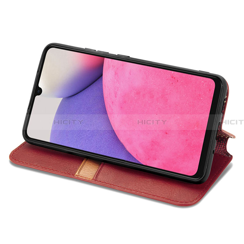 Funda de Cuero Cartera con Soporte Carcasa S07D para Samsung Galaxy A33 5G