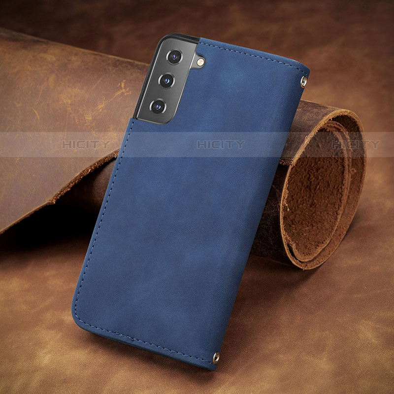 Funda de Cuero Cartera con Soporte Carcasa S07D para Samsung Galaxy S21 Plus 5G