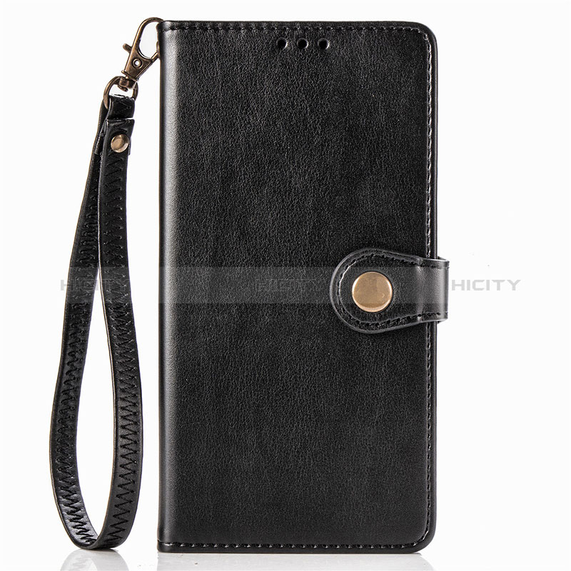 Funda de Cuero Cartera con Soporte Carcasa S07D para Xiaomi Poco X3 NFC Negro