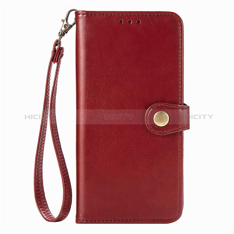 Funda de Cuero Cartera con Soporte Carcasa S07D para Xiaomi Poco X3 NFC Rojo