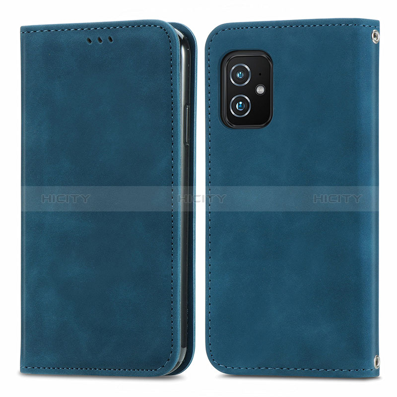 Funda de Cuero Cartera con Soporte Carcasa S08D para Asus ZenFone 8 Mini