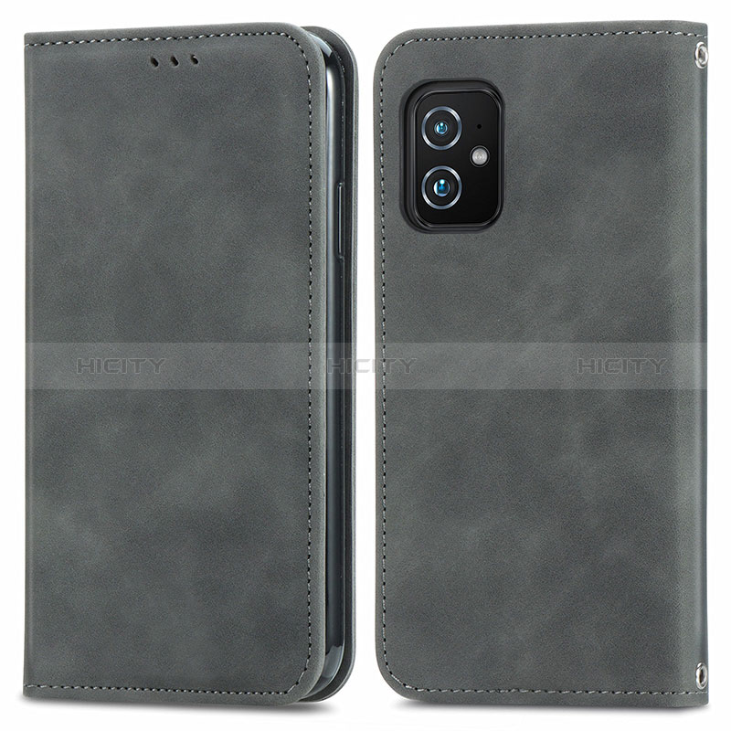 Funda de Cuero Cartera con Soporte Carcasa S08D para Asus ZenFone 8 Mini