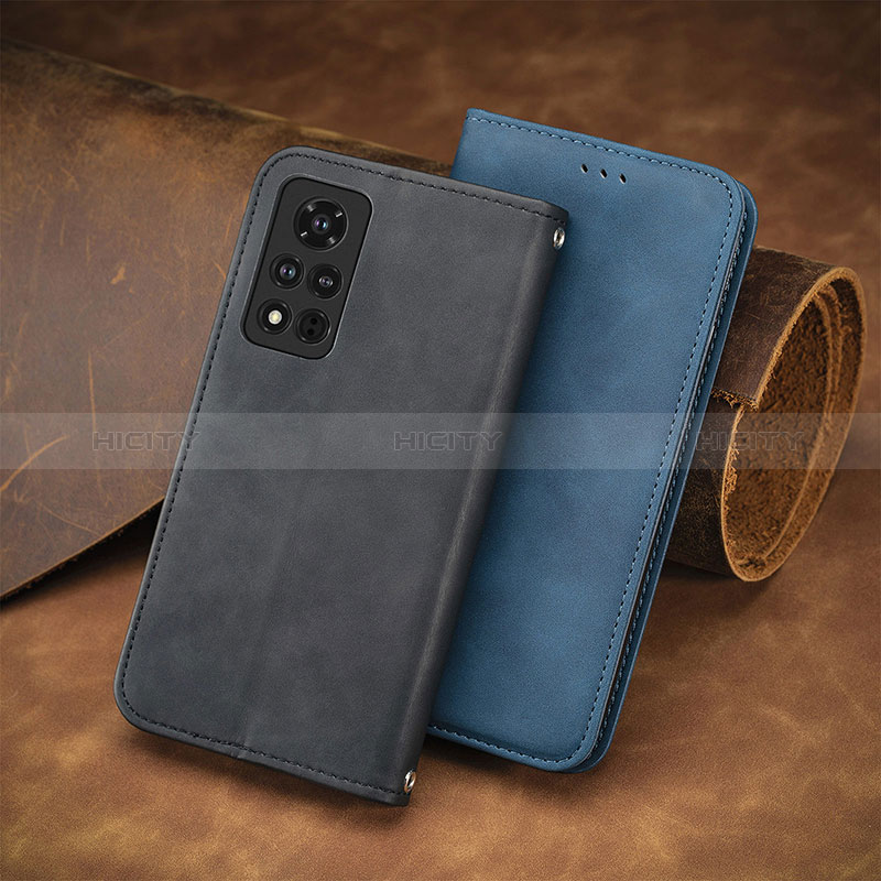 Funda de Cuero Cartera con Soporte Carcasa S08D para Huawei Honor V40 5G