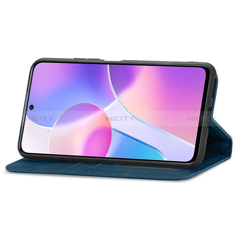 Funda de Cuero Cartera con Soporte Carcasa S08D para Huawei Honor X30i