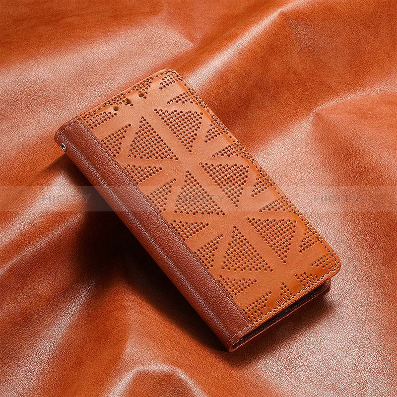 Funda de Cuero Cartera con Soporte Carcasa S08D para Huawei Honor X8 5G