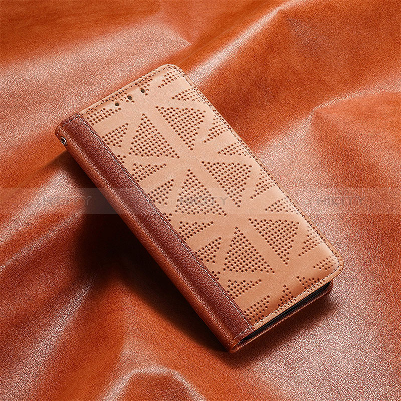 Funda de Cuero Cartera con Soporte Carcasa S08D para Huawei Honor X8 5G