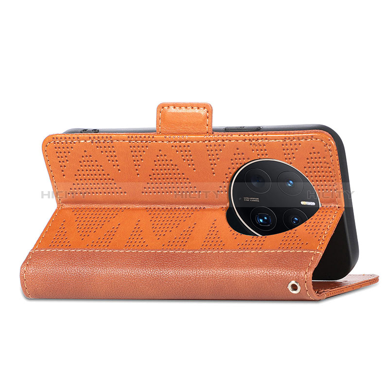 Funda de Cuero Cartera con Soporte Carcasa S08D para Huawei Mate 50 Pro