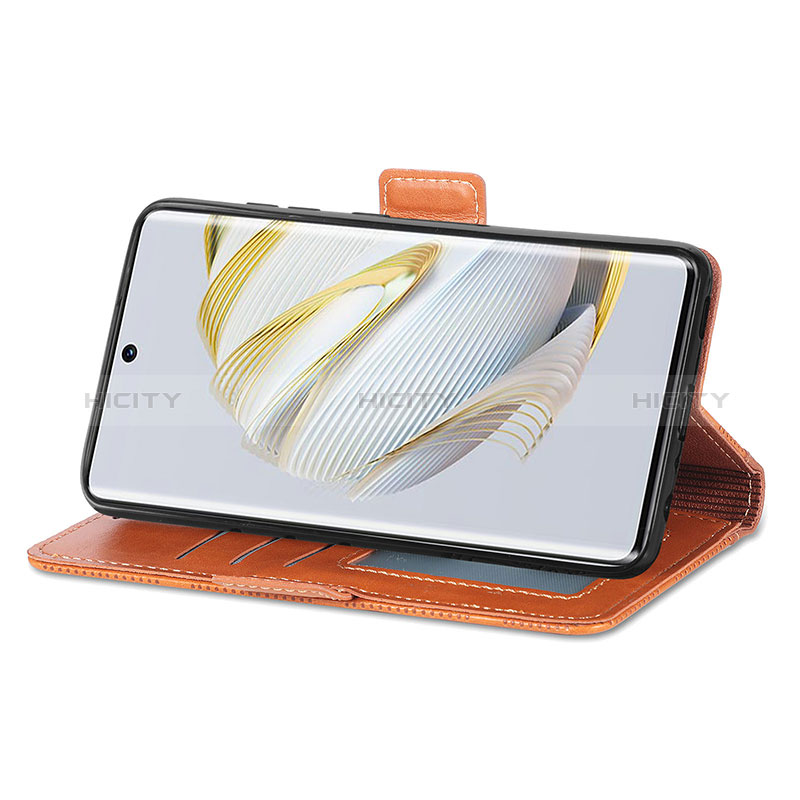 Funda de Cuero Cartera con Soporte Carcasa S08D para Huawei Nova 10