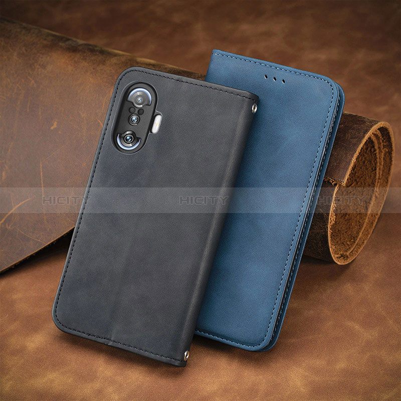 Funda de Cuero Cartera con Soporte Carcasa S08D para Xiaomi Poco F3 GT 5G