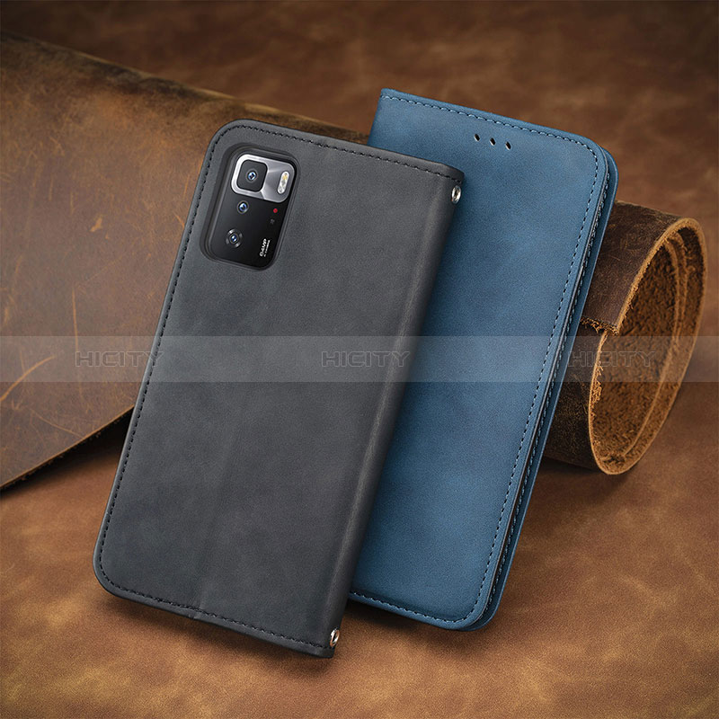 Funda de Cuero Cartera con Soporte Carcasa S08D para Xiaomi Poco X3 GT 5G