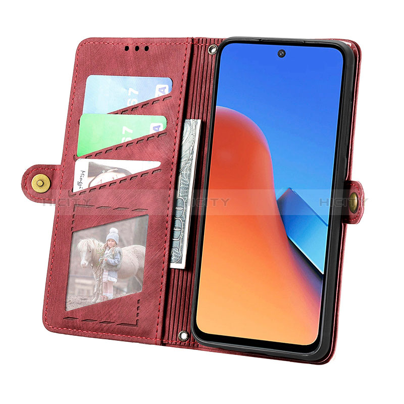 Funda de Cuero Cartera con Soporte Carcasa S08D para Xiaomi Redmi 12 4G