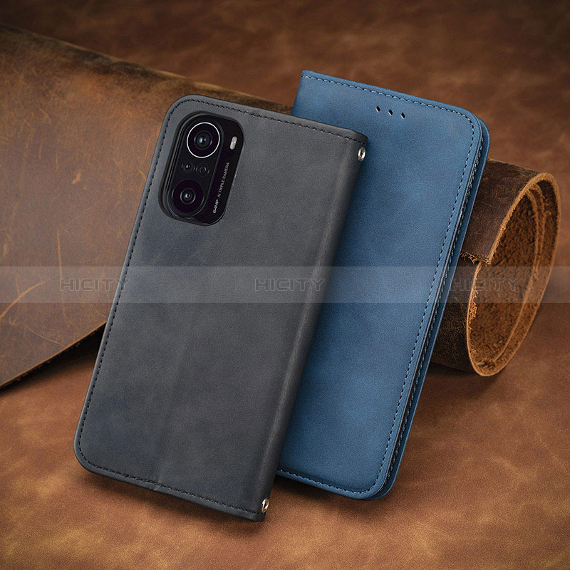 Funda de Cuero Cartera con Soporte Carcasa S08D para Xiaomi Redmi K40 Pro 5G