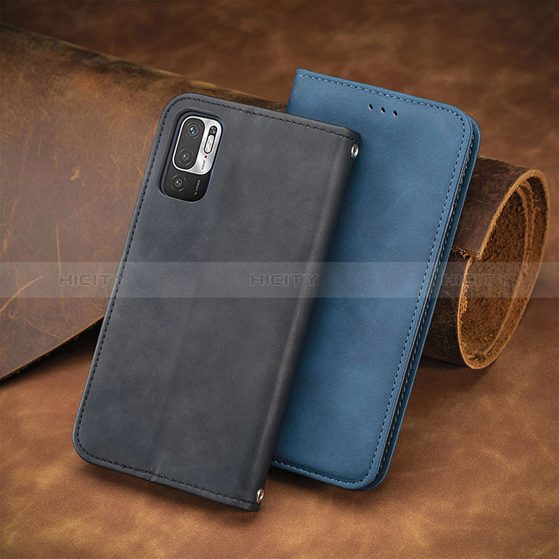 Funda de Cuero Cartera con Soporte Carcasa S08D para Xiaomi Redmi Note 10 JE 5G