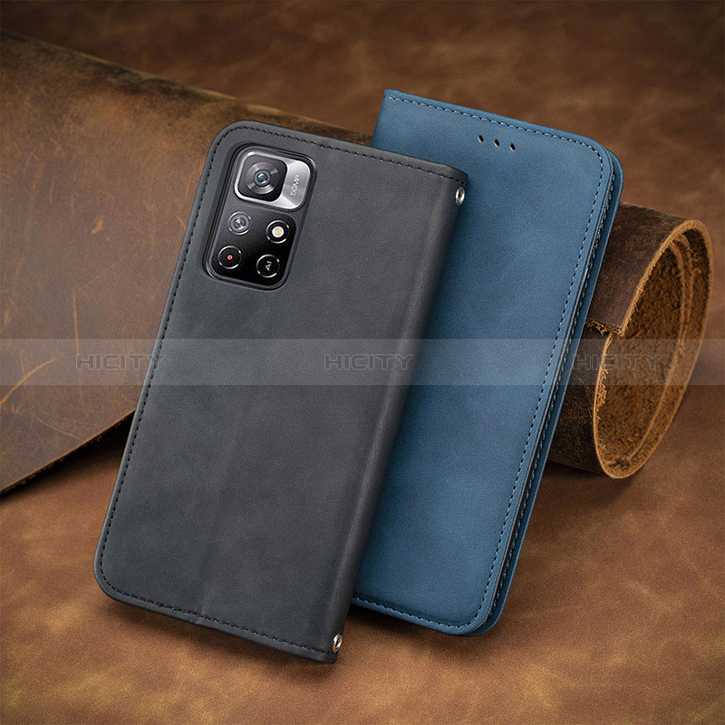 Funda de Cuero Cartera con Soporte Carcasa S08D para Xiaomi Redmi Note 11 5G