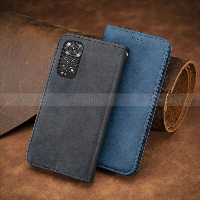 Funda de Cuero Cartera con Soporte Carcasa S08D para Xiaomi Redmi Note 11 Pro 4G