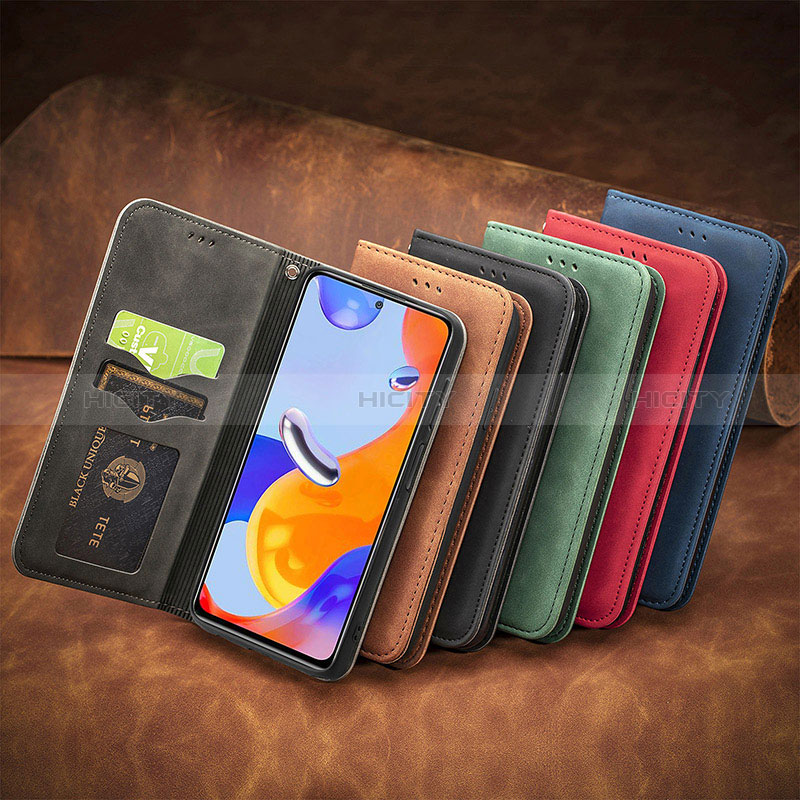 Funda de Cuero Cartera con Soporte Carcasa S08D para Xiaomi Redmi Note 11 Pro 5G