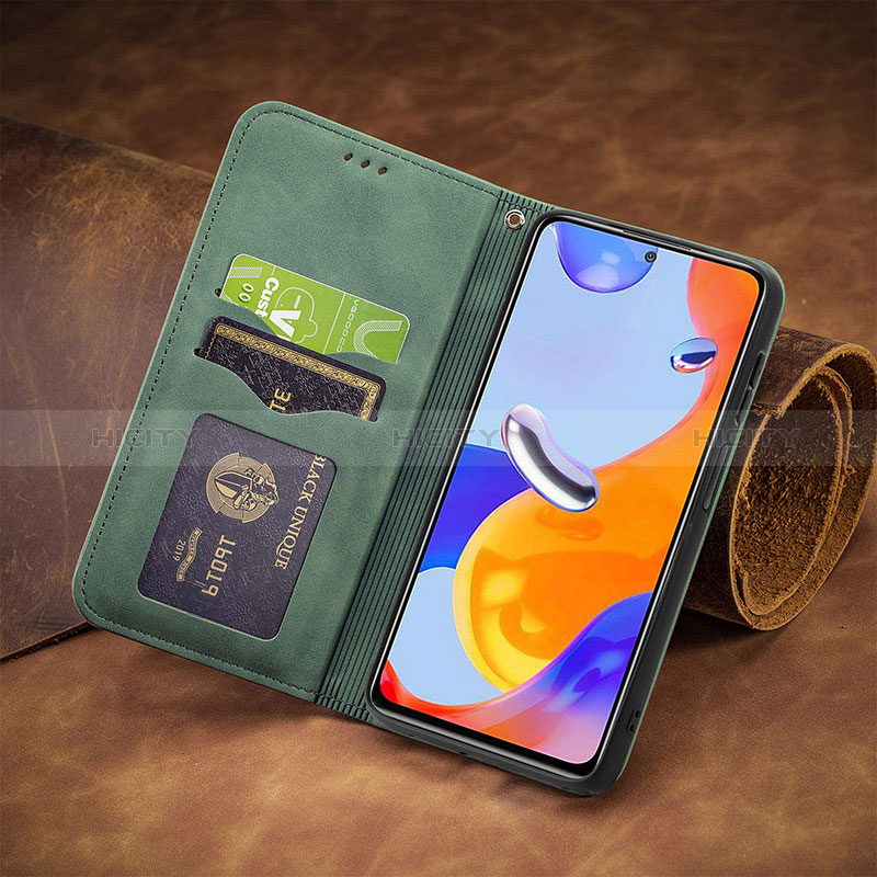 Funda de Cuero Cartera con Soporte Carcasa S08D para Xiaomi Redmi Note 11 Pro 5G