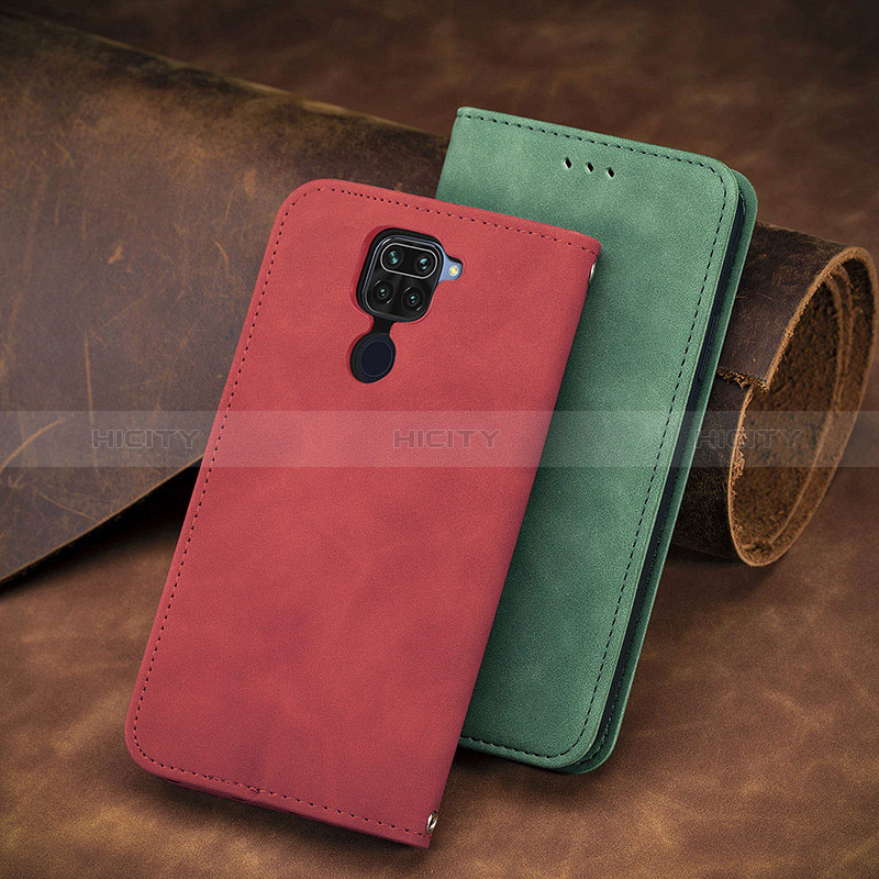 Funda de Cuero Cartera con Soporte Carcasa S08D para Xiaomi Redmi Note 9