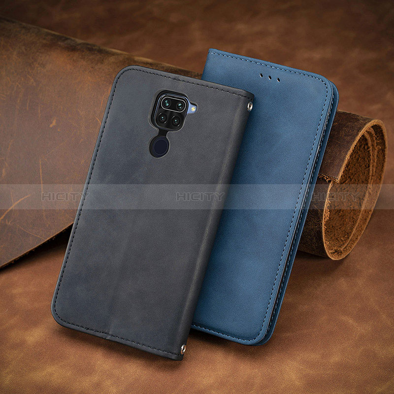 Funda de Cuero Cartera con Soporte Carcasa S08D para Xiaomi Redmi Note 9