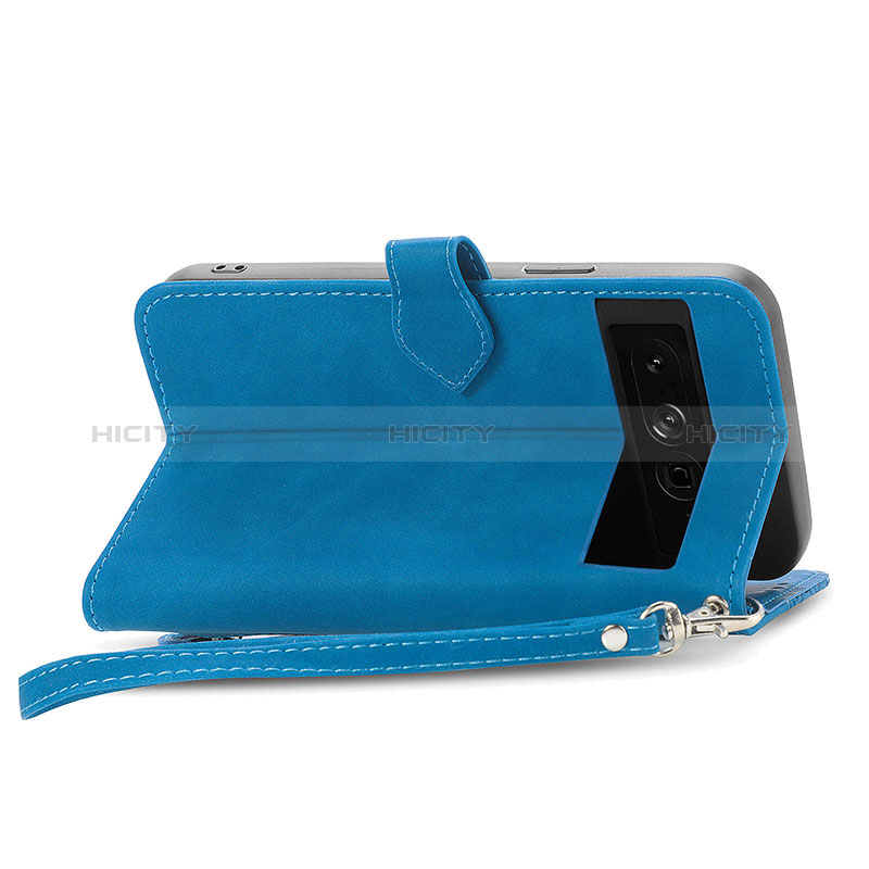 Funda de Cuero Cartera con Soporte Carcasa S09D para Google Pixel 7a 5G