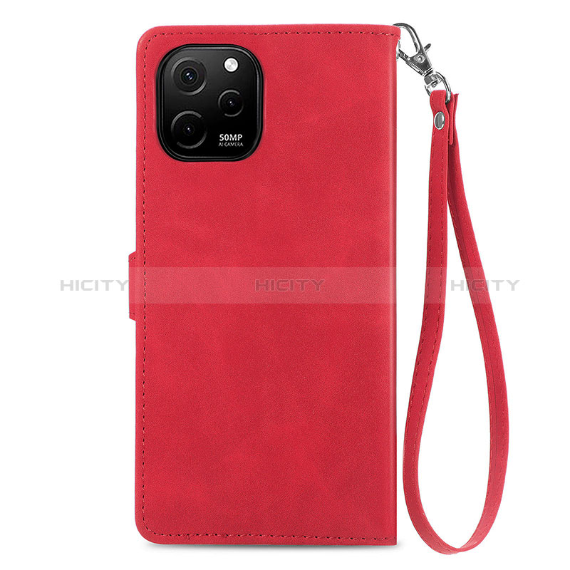 Funda de Cuero Cartera con Soporte Carcasa S09D para Huawei Enjoy 50z