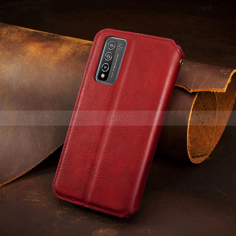 Funda de Cuero Cartera con Soporte Carcasa S09D para Huawei Honor 10X Lite