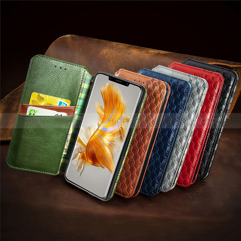 Funda de Cuero Cartera con Soporte Carcasa S09D para Huawei Mate 50 Pro