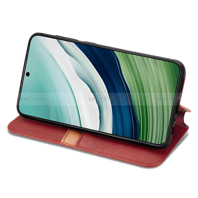 Funda de Cuero Cartera con Soporte Carcasa S09D para Huawei Mate 60