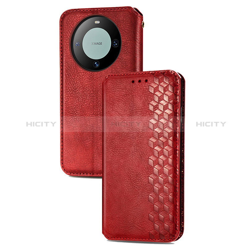 Funda de Cuero Cartera con Soporte Carcasa S09D para Huawei Mate 60 Pro