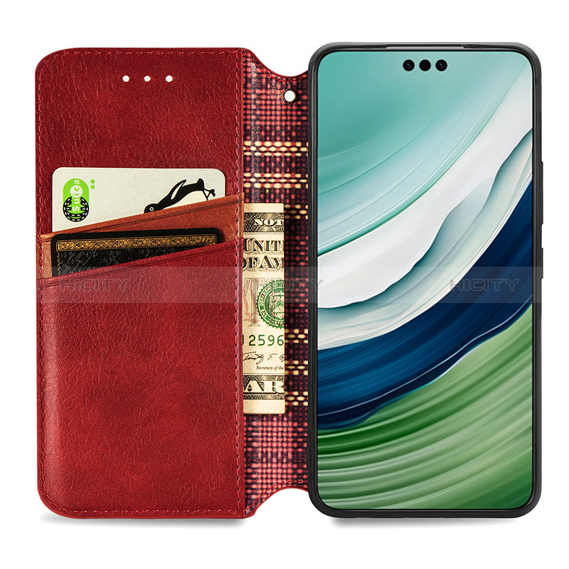 Funda de Cuero Cartera con Soporte Carcasa S09D para Huawei Mate 60 Pro