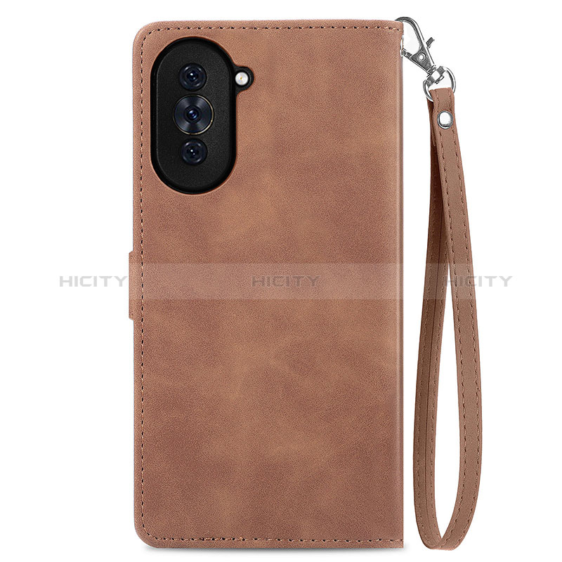 Funda de Cuero Cartera con Soporte Carcasa S09D para Huawei Nova 10