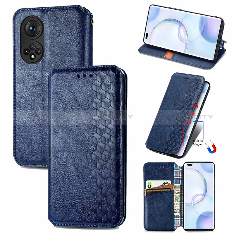 Funda de Cuero Cartera con Soporte Carcasa S09D para Huawei Nova 9 Pro