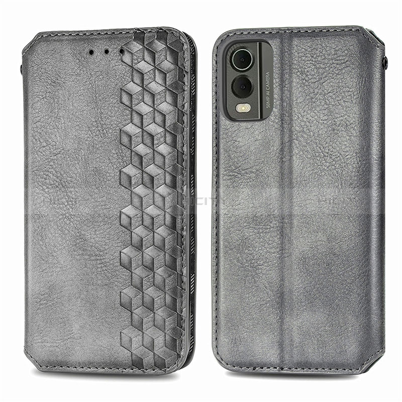 Funda de Cuero Cartera con Soporte Carcasa S09D para Nokia C32