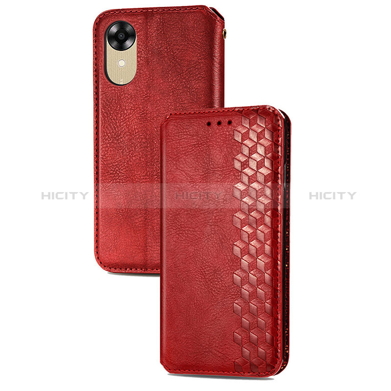 Funda de Cuero Cartera con Soporte Carcasa S09D para Oppo A17K