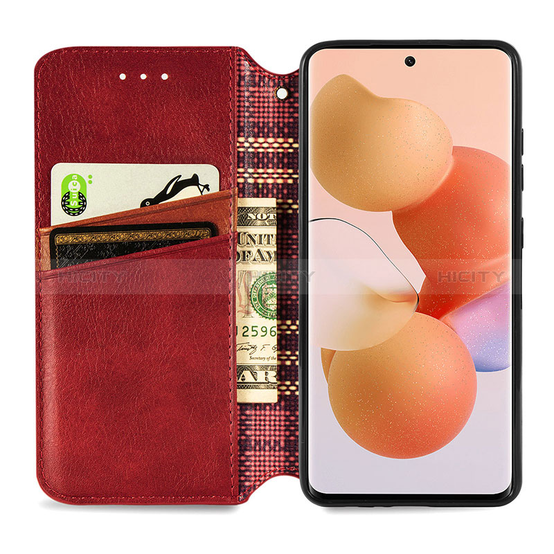 Funda de Cuero Cartera con Soporte Carcasa S09D para Xiaomi Civi 5G