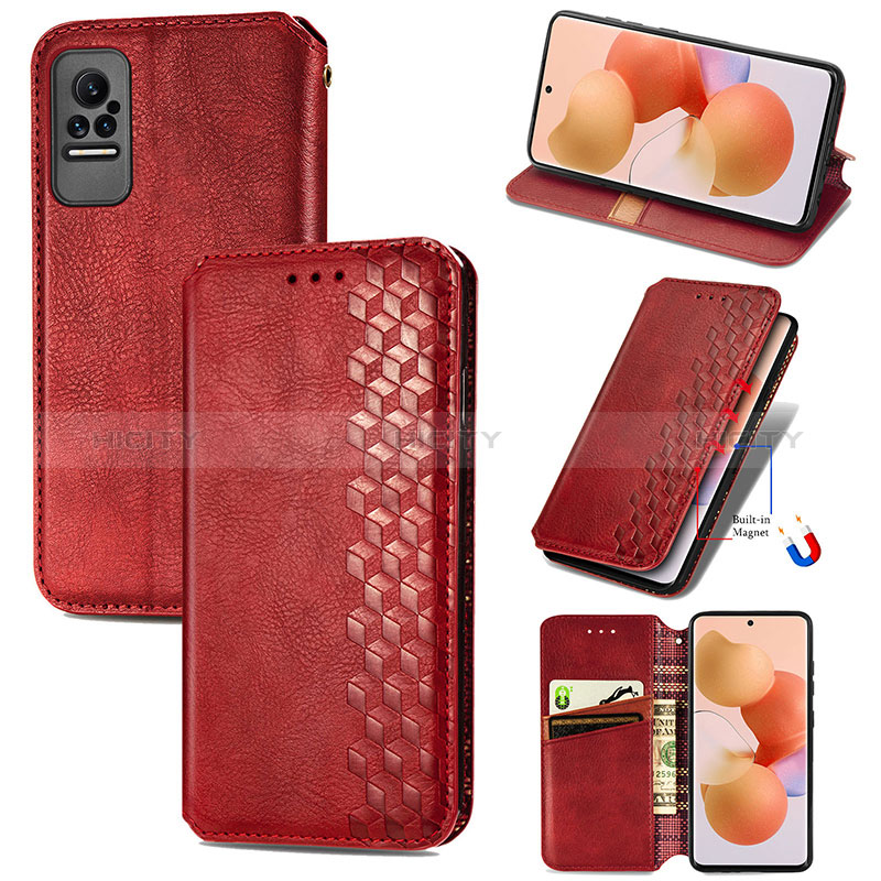 Funda de Cuero Cartera con Soporte Carcasa S09D para Xiaomi Civi 5G