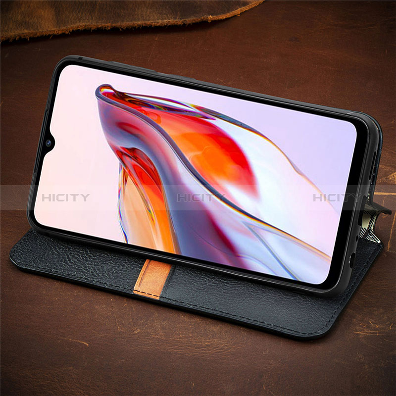 Funda de Cuero Cartera con Soporte Carcasa S09D para Xiaomi Poco C55