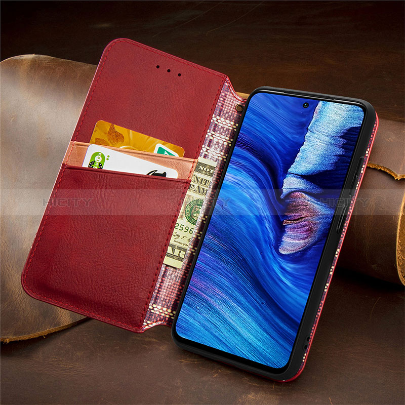 Funda de Cuero Cartera con Soporte Carcasa S09D para Xiaomi POCO M3 Pro 5G