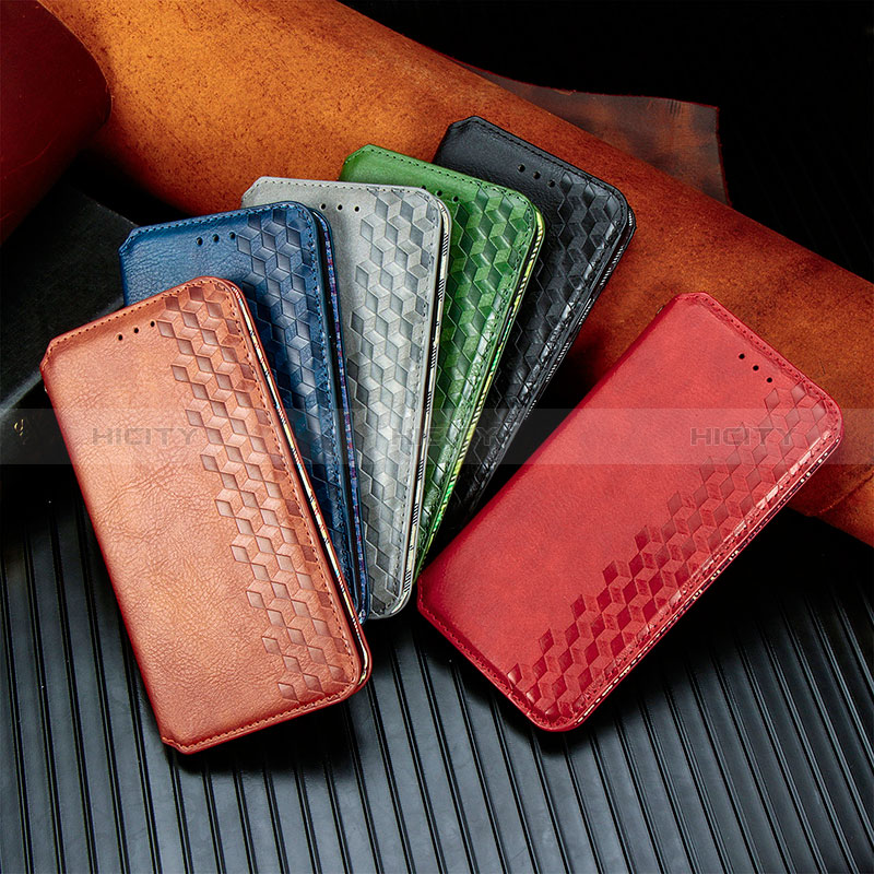 Funda de Cuero Cartera con Soporte Carcasa S09D para Xiaomi Redmi Note 11 4G (2022)