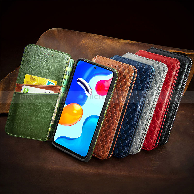 Funda de Cuero Cartera con Soporte Carcasa S09D para Xiaomi Redmi Note 11S 4G