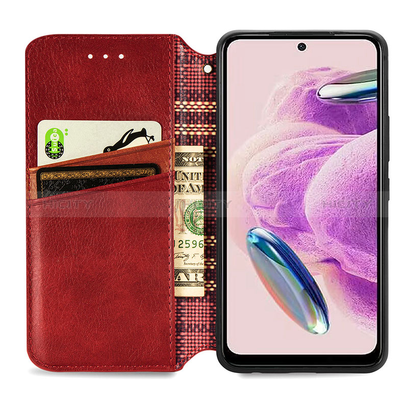 Funda de Cuero Cartera con Soporte Carcasa S09D para Xiaomi Redmi Note 12S