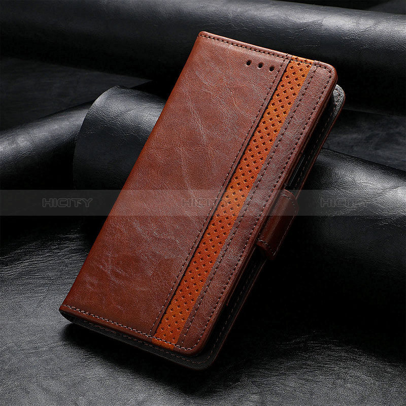 Funda de Cuero Cartera con Soporte Carcasa S10D para Google Pixel 7 5G Marron