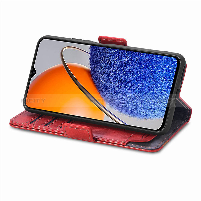 Funda de Cuero Cartera con Soporte Carcasa S10D para Huawei Enjoy 50z