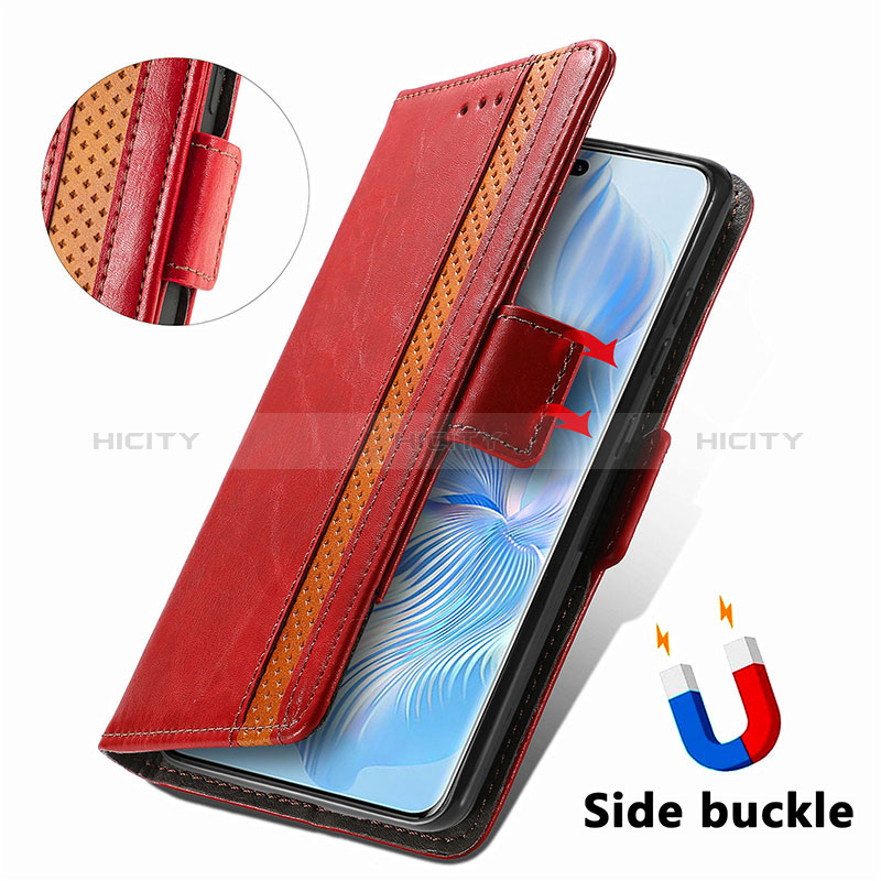 Funda de Cuero Cartera con Soporte Carcasa S10D para Huawei Honor 80 Pro Flat 5G