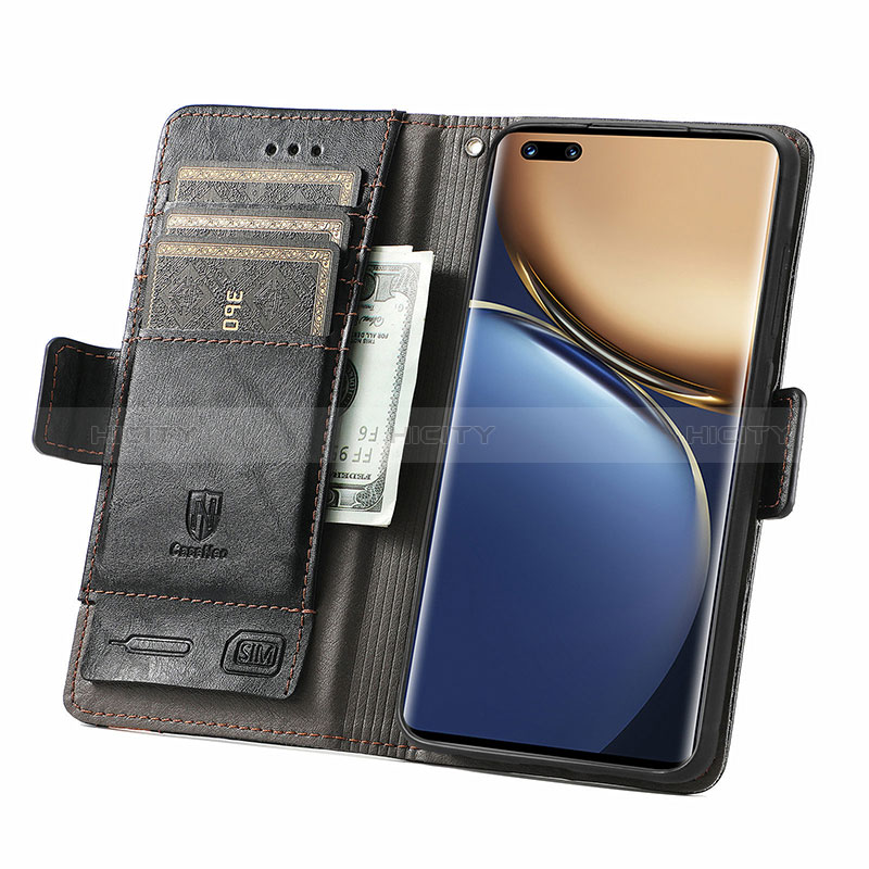 Funda de Cuero Cartera con Soporte Carcasa S10D para Huawei Honor Magic3 5G