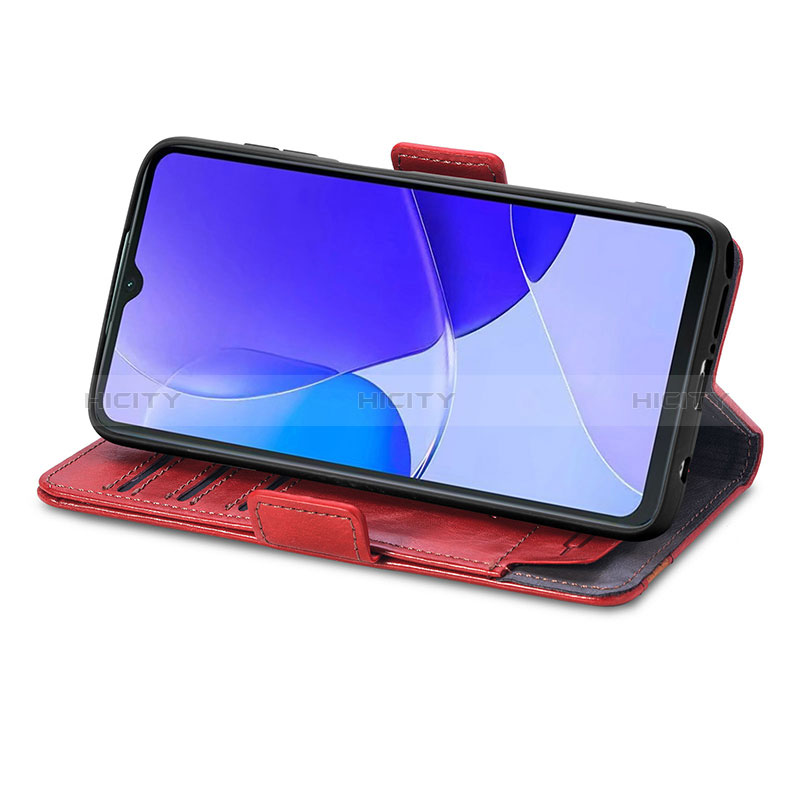 Funda de Cuero Cartera con Soporte Carcasa S10D para Huawei Nova Y91