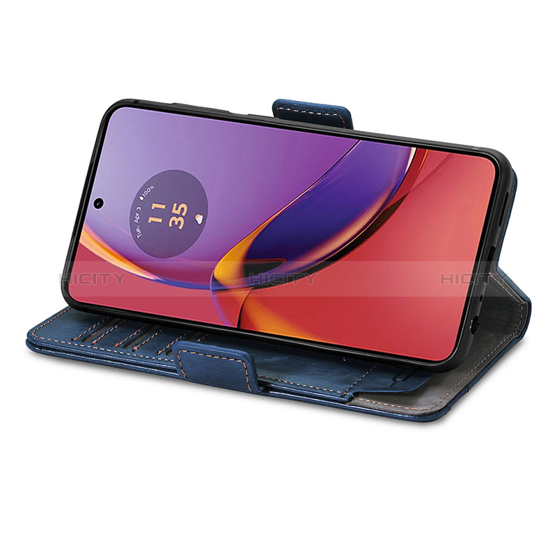 Funda de Cuero Cartera con Soporte Carcasa S10D para Motorola Moto G84 5G