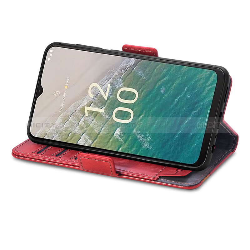 Funda de Cuero Cartera con Soporte Carcasa S10D para Nokia C32