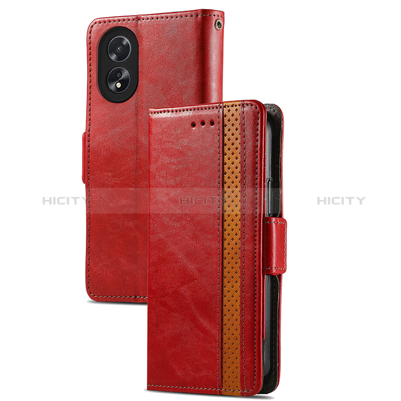 Funda de Cuero Cartera con Soporte Carcasa S10D para Oppo A58 4G