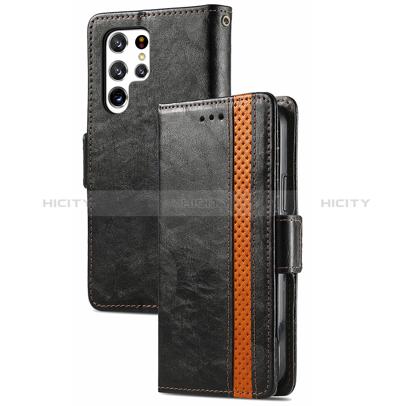 Funda de Cuero Cartera con Soporte Carcasa S10D para Samsung Galaxy S24 Ultra 5G